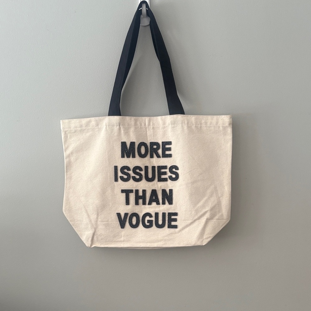 Fallon & Royce Canvas Crystal Tote Bag